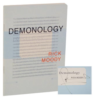 Item #101697 Demonology (Signed First Edition). Rick MOODY