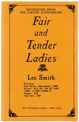 Item #102054 Fair and Tender Ladies. Lee SMITH