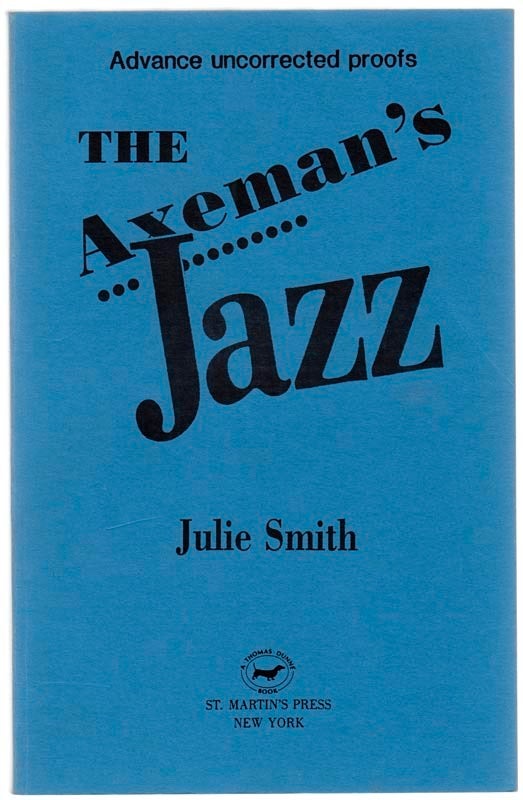The Axeman's Jazz | Julie SMITH