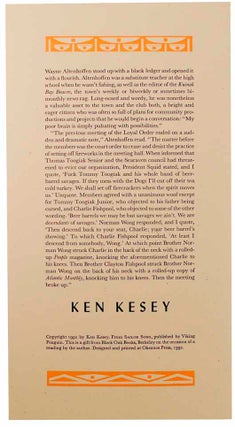 Item #102566 from Sailor Song. Ken KESEY