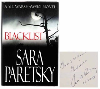 Item #102834 Blacklist (Signed First Edition). Sara PARETSKY