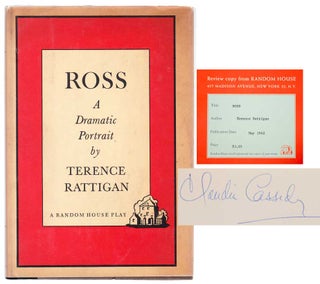 Item #104186 Ross: A Dramatic Portrait (Review Copy). Terence RATTIGAN