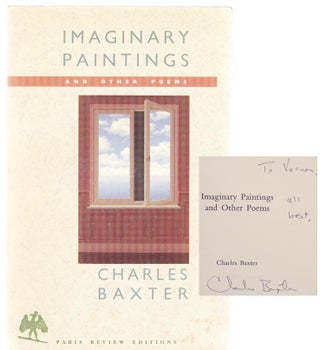 Item #104248 Imaginary Paintings (Signed First Edition). Charles BAXTER