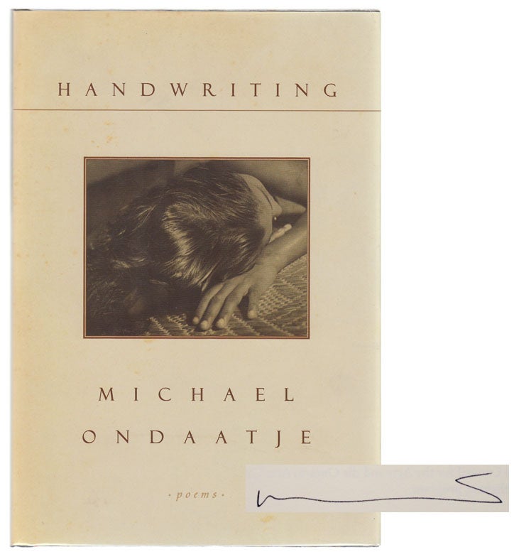 Item #104285 Handwriting (Signed First Edition). Michael ONDAATJE.