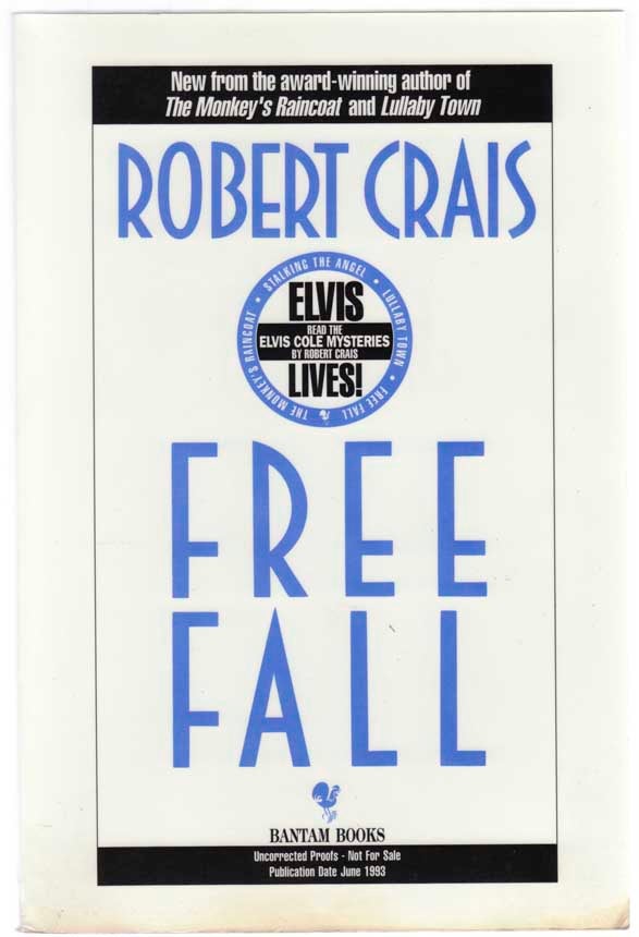 Item #104582 Free Fall (Uncorrected Proof). Robert CRAIS.