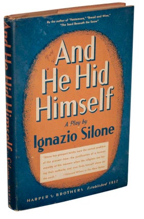 Item #104884 And He Hid Himself (Review Copy). Ignazio SILONE