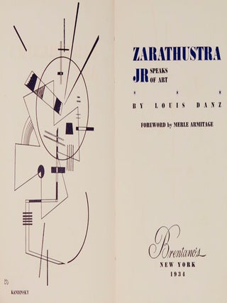 Zarathustra Jr. Speaks of Art