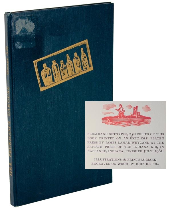 Item #105136 Mrs. Peckham's Carouse: One Act Play (Limited Edition). George ADE.