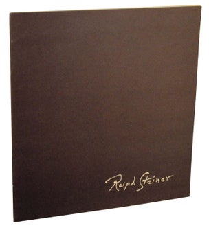 Item #105828 Ralph Steiner: A Retrospective Exhibition. Ralph STEINER