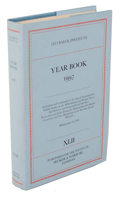 Item #105885 Leo Baeck Institute Year Book 1997 XLII. J. A. S. GRENVILLE.