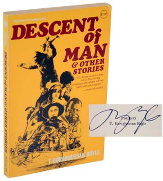 Item #106307 Descent of Man & tother Stories (Signed First Edition). T. C. BOYLE
