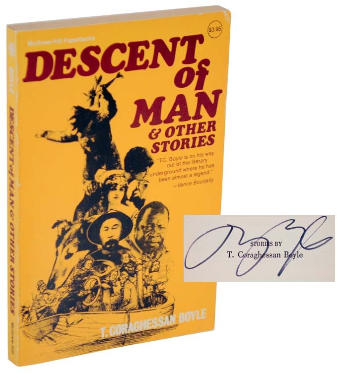 Item #106307 Descent of Man & tother Stories (Signed First Edition). T. C. BOYLE.