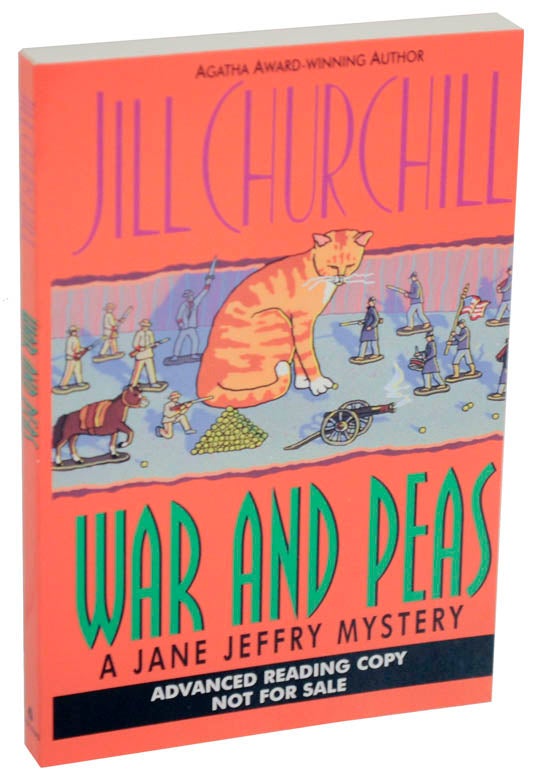 Item #107424 War and Peas (Advance Reading Copy). Jill CHURCHILL.