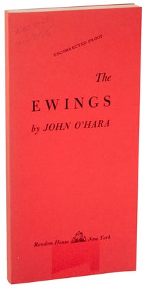Item #107598 The Ewings (Uncorrected Proof). John O'HARA