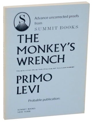 Item #109010 The Monkey's Wrench (Uncorrected Proof). Primo LEVI