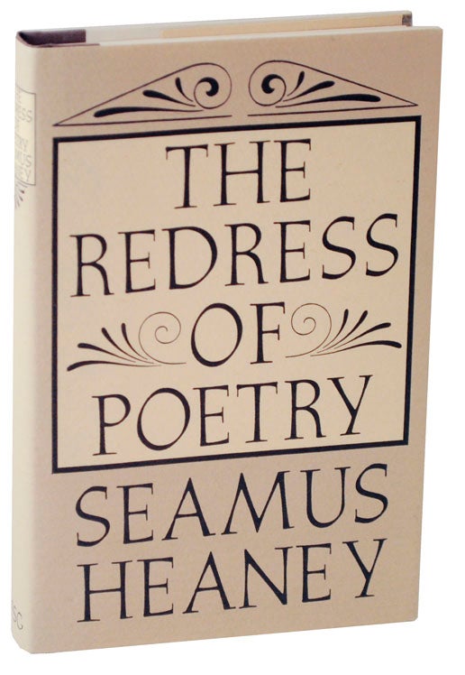 Item #109833 The Redress of Poetry. Seamus HEANEY.