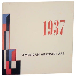 Item #110612 1937 American Abstract Art