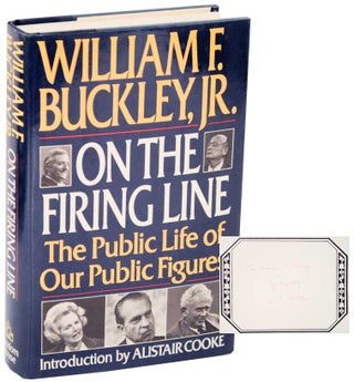Item #111120 On The Firing Line: The Public Life of our Public Figures (Signed First...