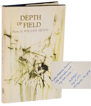 Item #112345 Depth of Field (Signed Association Copy). William HEYEN