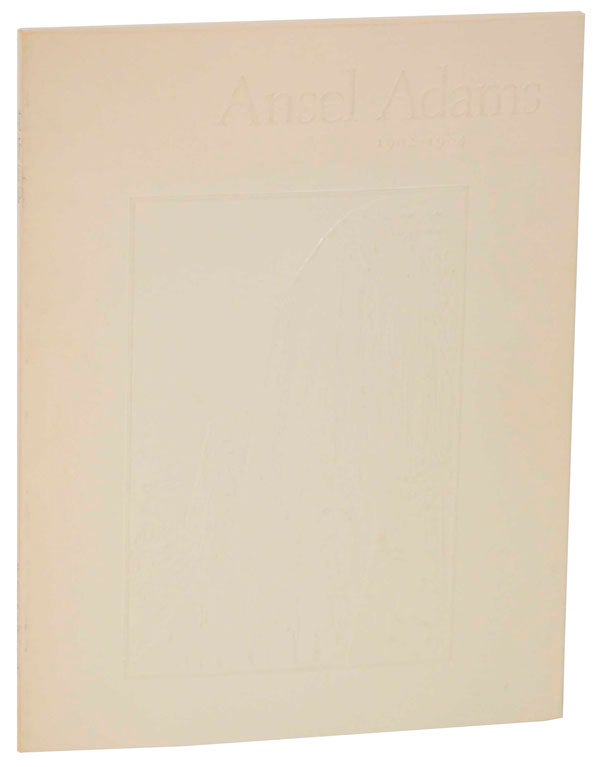 Item #112448 Ansel Adams 1902-1984 (Untitled 37). James ALINDER, Ansel Adams.