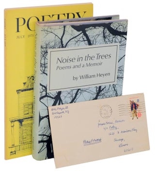 Item #112826 Noise in The Trees: Poems and a Memoir (Review Copy) with a Signed Letter....