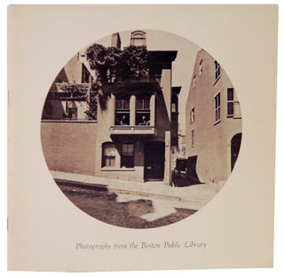 Item #113122 Photographs From The Boston Public Library. Rachel Johnston HOMER