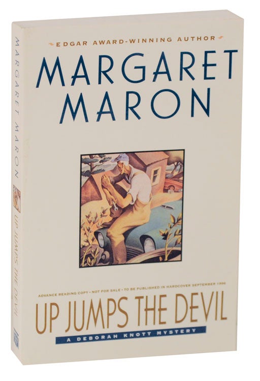 Item #113313 Up Jumps The Devil (Advance Reading Copy). Margaret MARON.