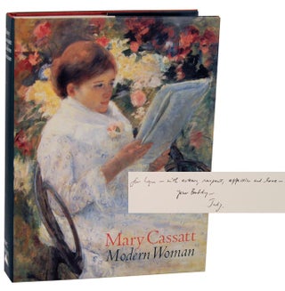 Item #113466 Mary Cassatt: Modern Woman (Signed First Edition). Judith A. BARTER, Mary...