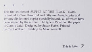 Supper at the Black Pearl (Signed Limited Edition)