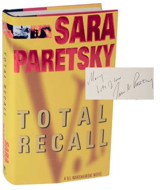 Item #115584 Total Recall (Signed First Edition). Sara PARETSKY