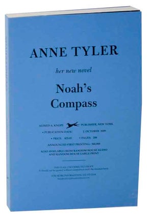 Item #120225 Noah's Compass (Uncorrected Proof). Anne TYLER