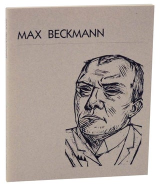 Item #120395 Max Beckmann: Works on Paper- Sculpture. Max BECKMANN
