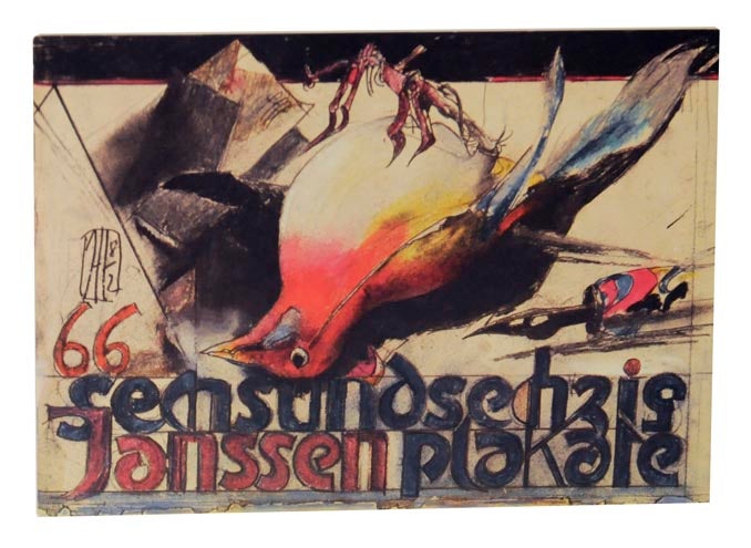 Item #125227 66 Sechsundsechzig Janssen-Plakate / 66 Horst Janssen Posters. Horst JANSSEN, Claus Clement.