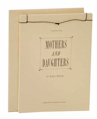 Item #125892 Mothers and Daughters. Elena BONNER