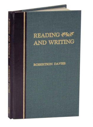 Item #126252 Reading and Writing. Robertson DAVIES