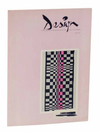 Item #126589 Design The Magazine of Creative Art, For Teachers, Artists and Craftsmen. Beurt...