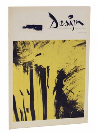 Item #126590 Design The Magazine of Creative Art, For Teachers, Artists and Craftsmen. Beurt...