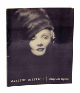 Item #126761 Marlene Dietrich: Image and Legend. Richard GRIFFITH