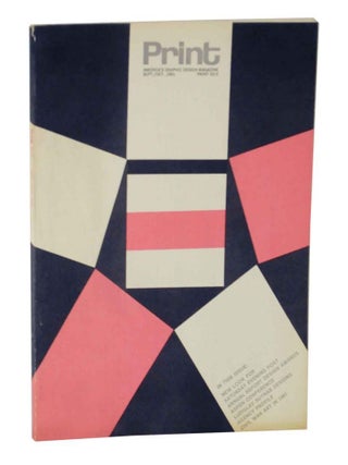 Item #126948 Print America's Graphic Design Magazine XV:V September/October 1961. Arnold FARBER