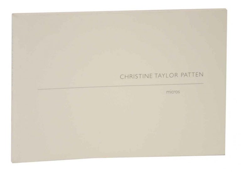 Item #127011 Christine Taylor Patten: Micros. Christine Taylor PATTEN.