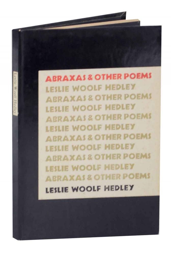 Item #127131 Abraxas & Other Poems. Leslie Woolf HEDLEY.
