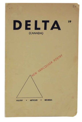 Item #127441 Delta 19 Oct. 1962. Louis DUDEK