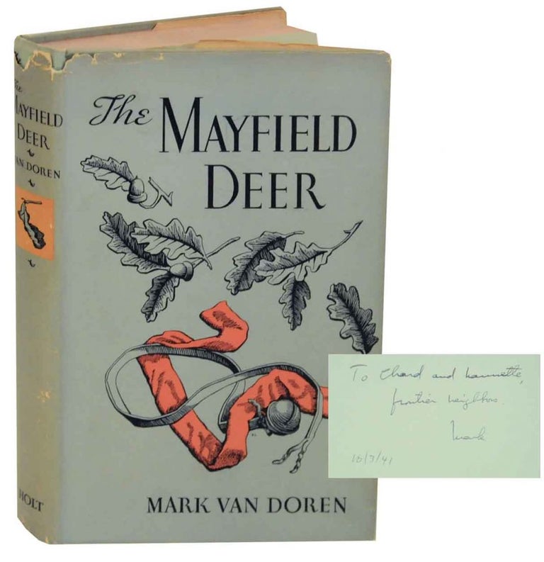 Item #127846 The Mayfield Deer (Signed Association Copy). Mark Van DOREN.