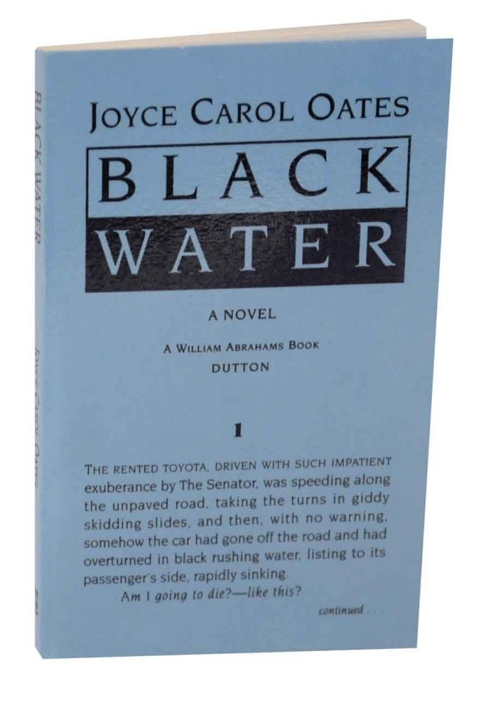 Item #127909 Black Water (Uncorrected Proof). Joyce Carol OATES.