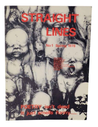 Item #128645 Straight Lines: No 1 Spring 1978. Mark HUTCHINSON, Ruth Fainlight - Ted Hughes,...