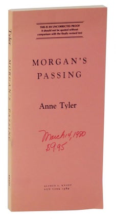 Item #129676 Morgan's Passing. Anne TYLER