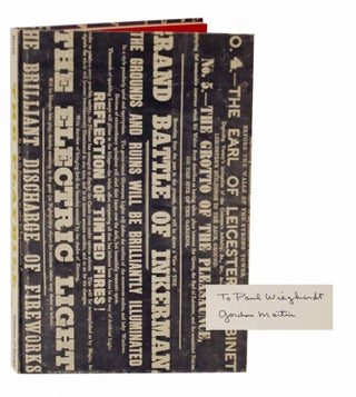 Item #129709 The Playbill: The Development of Its Typographic Style (Signed First Edition)....