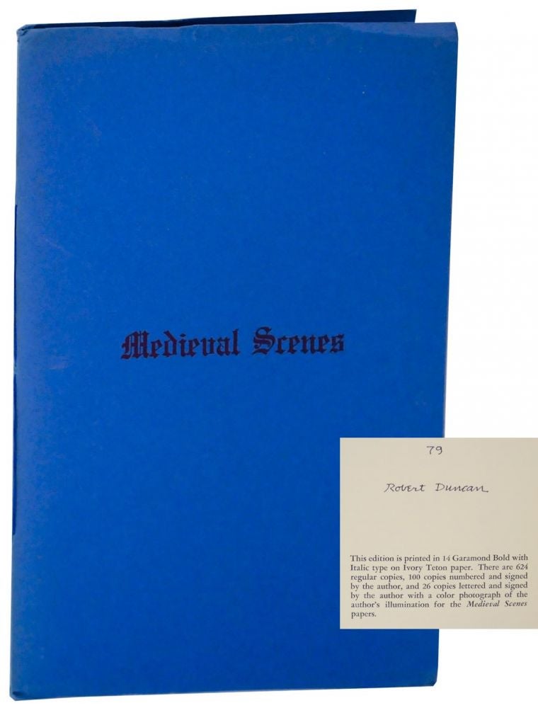 Item #129723 Medieval Scenes 1950 and 1959 (Signed Limited Edition). Robert DUNCAN.