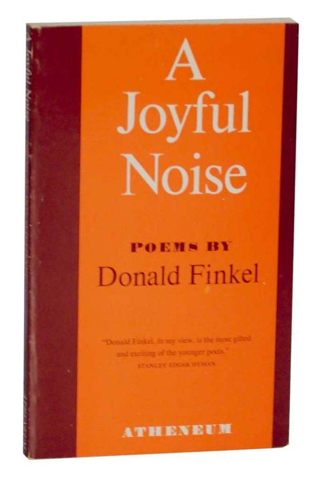 Item #129827 A Joyful Noise. Donald FINKEL.