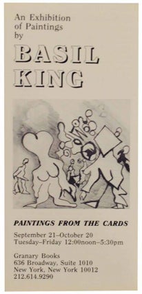 Item #129975 An Exhibition of Paintings by Basil King. Basil KING, Fielding Dawson